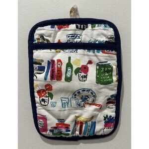 Kate spade vintage oven mitt multicolor kitchen theme